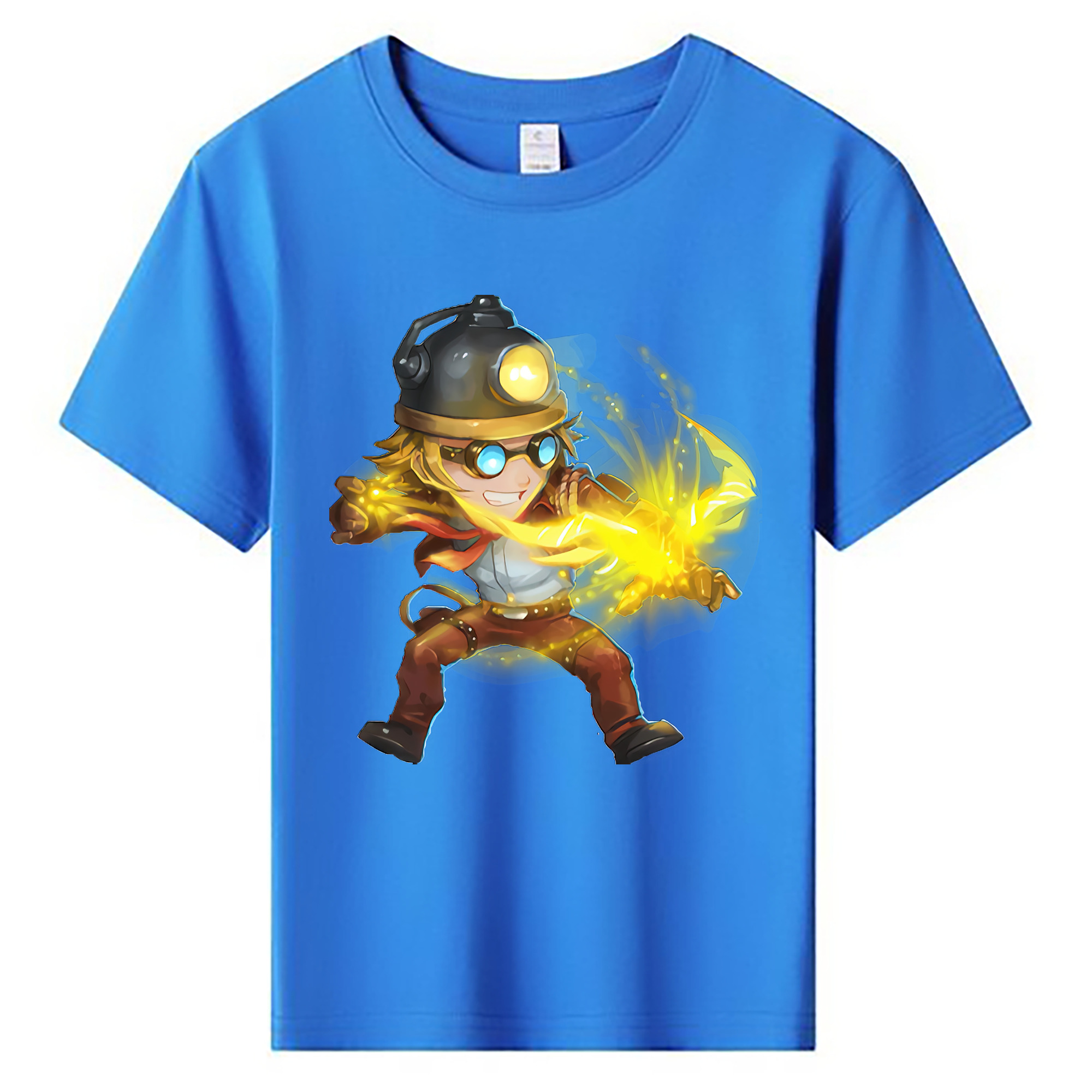 （画像用） リーグ・オブ・レジェンド League of Legends LOL 綿100％キッズTシャツ（フロントプリント）